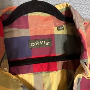 Orvis Colorful Checkered Shirt